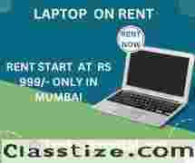 laptop on rent at Rs 999/- only in mumbai