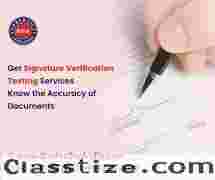 Choose DNA Forensics Laboratory for Signature Verification Tests