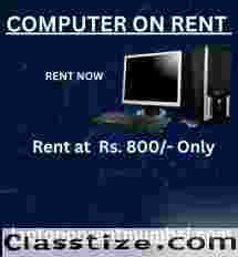 Computer on Rent in Mumbai Rs. 800/- Only 