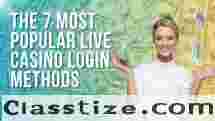 The 7 Most Popular Live Casino Login Methods