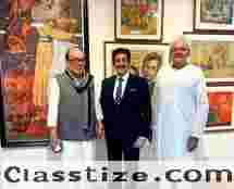 Sandeep Marwah Special Guest at Exhibition of Cinematic Heritage