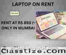 laptop on rent at rs 850/- only in mumbai