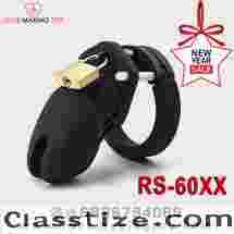 Explore Black Silicone Chastity Cage in India Call 9836794089