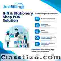 Unlock Effortless Operations with Our Leading - Gift & Stationery Shop POS Solution -Just Billing