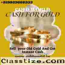 If you want instant cash for your old gold than sell your gold to the GOLDWORLD.