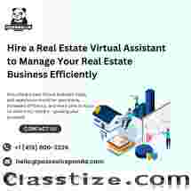 Hire a Real Estate Virtual Assistant to Manage Your Real Estate Business Efficiently