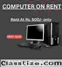 computer on rent in mumbai Rs. 600/- Only