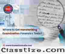 Why Choose Us for Handwriting Examination Forensic Test?