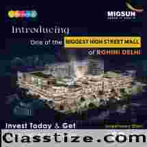 Migsun Rohini Central Commercial Projects Sector 22 Rohini Delhi 