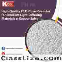 High-Quality PC Diffuser Granules for Excellent Light-Diffusing Materials at Kapoor Sales