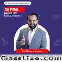 CA Final Direct Tax Regular Batch By CA Bhanwar Borana