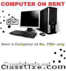 Computer on rent in mumbai ar Rs. 799 only 