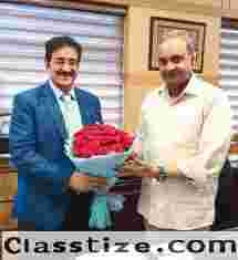 Sandeep Marwah Engages in Strategic Discussions with Prasar Bharati