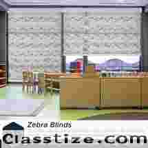 Create a Serene Ambience with Blackout Zebra Blinds