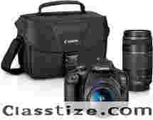 Canon EOS Rebel T7 DSLR Camera|2 Lens Kit with 