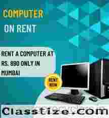 COMPUTER ON RENT AT RS. 8900 ONLY IN MUMBAI