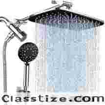 Veken High Pressure Rain Shower Head Combo