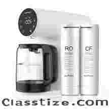 Countertop Reverse Osmosis Water Filtration System, Portable RO Water Filter Purifier with