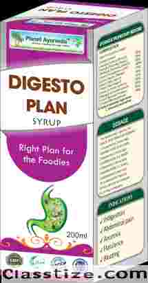 Digesto Plan Syrup - Herbal Solution for Digestion & Bloating Relief