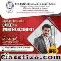 Diploma in Aspects of Media, Marketing & Events