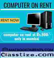 computer on rent at Rs 900/- only