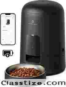 PETLIBRO Automatic Cat Feeder, Wi-Fi Rechargeable Cat Food Dispenser