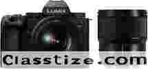 Panasonic LUMIX S5II Mirrorless Camera (DC-S5M2KK) with LUMIX S 