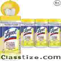 Lysol Disinfectant Wipes, Multi-Surface Antibacterial Cleaning Wipes