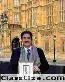 Sandeep Marwah Honored in British Parliament for the Eighth Time with Bharat Gaurav Award