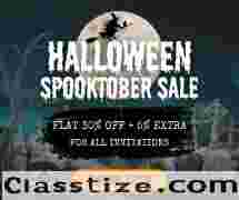 Exclusive Halloween Sale Offers | 30% Off + 5% Extra