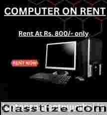 computer on rent in mumbai Rs. 800/- Only