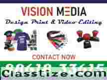 Vision Media | Digital Lanyard with Yo Yo printing | Plastic ID Cards | 2015