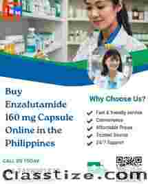 Buy Enzalutamide 160 mg Capsule Online in the Philippines – Affordable Price From LetsMeds