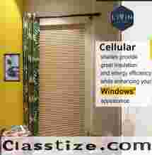 Buy Cellular Shades from Livin Blinds