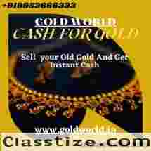 Get instant cash for gold at GOLD WORLD