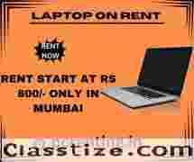 laptop on rent at Rs 800/- only in mumbai