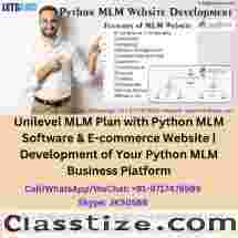 Unilevel MLM Plan with Python MLM Software & E-commerce Website | Development of Your Python MLM Business Platform