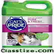 Cat's Pride Premium Lightweight Clumping Litter: Pure & Fresh