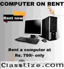 Computer on rent in mumbai ar Rs. 799 only 