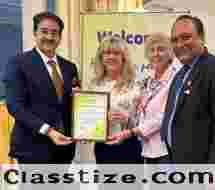 Dr. Sandeep Marwah Inducted as a Member of Rotary E-Club of Winter Haven