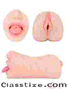 Buy Realistic Silicone Vagina and Oral Mouth Masturbator | Call 8697743555