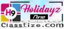 Book best tour and travel holiday’s packages at Holidayz9. 