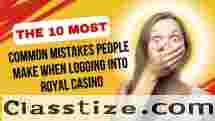 The 10 Most Common Mistakes People Make When Logging into Royal Casino