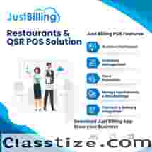 Serve up success with Just Billing: Your ultimate Restaurants & QSR POS software