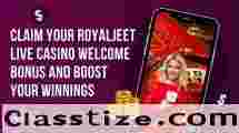 Claim Your RoyalJeet Live Casino Welcome Bonus and Boost Your Winnings