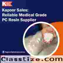 Kapoor Sales: Reliable Medical Grade PC Resin Supplier