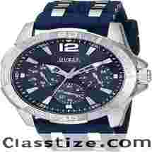 GUESS Iconic Blue Stainless Steel Stain