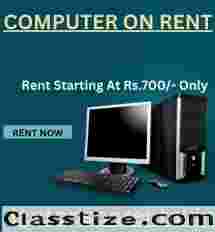 computer on rent in mumbai Rs. 700/- Only