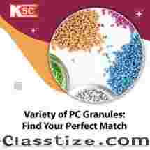 Wide Variety of PC Granules: Find Your Perfect Match