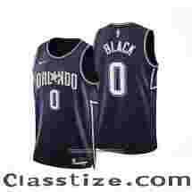 Camiseta Orlando Magic Anthony Black #0 Ciudad 2023-24 Azul